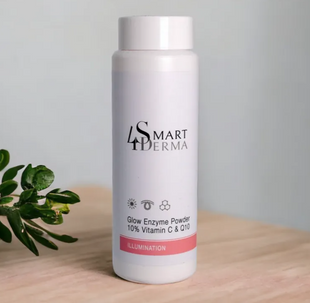 Освітлювальна ензимна пудра з вітаміном С 10% та Коензимом Q10 -  Smart4Derma Illumination Glow Enzyme Powder 10% Vitamin C & Q10 852 фото