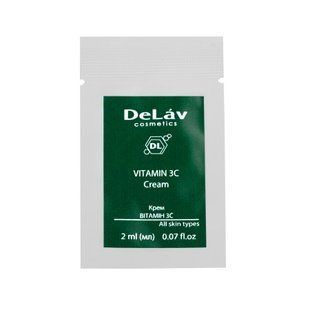 Крем для обличчя Delav ВІТАМІН 3С, 2мл 401022 фото