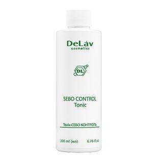 Тонік СЕБО КОНТРОЛЬ Delav Sebo Control Tonic, 200мл 201003 фото