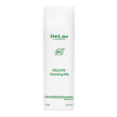 Делікатне молочко для очищення Delav Delicate Cleansing Milk, 150мл 101002 фото